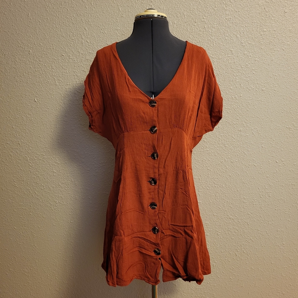 BP. Burnt Orange Dress Size Medium